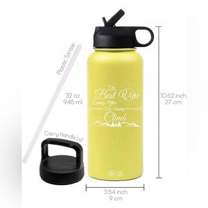 Tumbler Bottle 32oz Double Wall Insulated, Stainless Steel, Hot / Cold Beverages